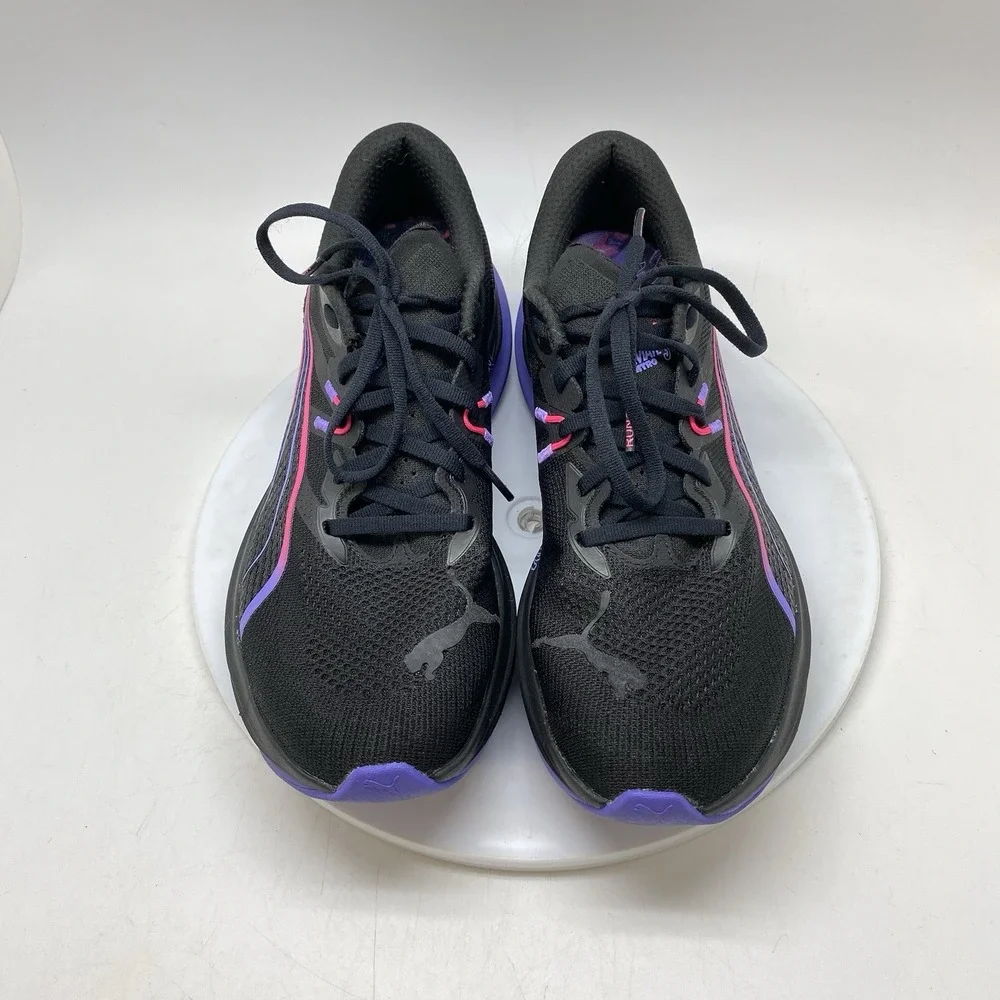 Puma Shoes Mens 9.5 Deviate Nitro TM 3 Dt DigiTokyo Black Running 312367-01